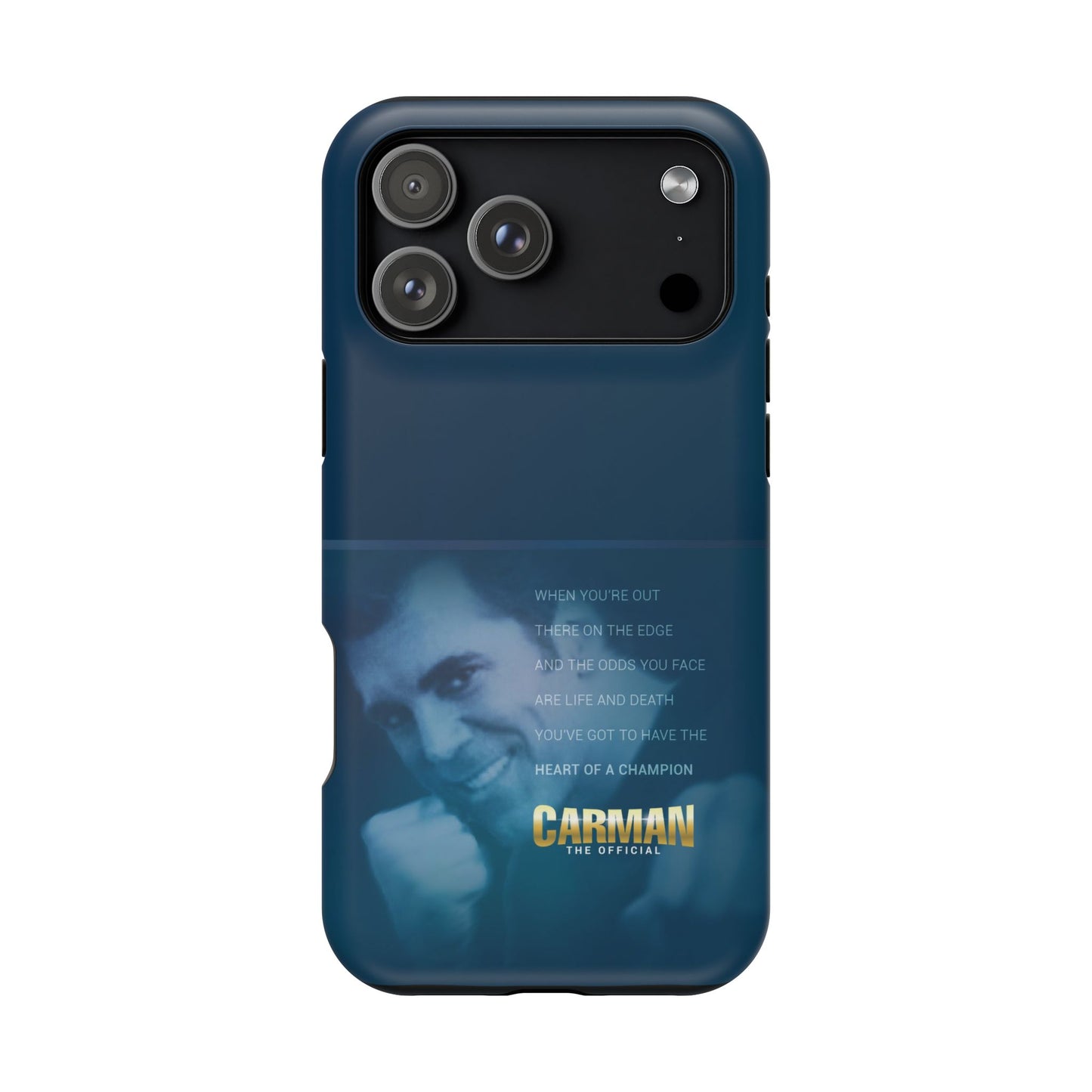 Magnetic Impact-Resistant Phone Case - Heart of a Champion Theme