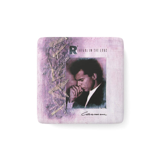 "Revival in the Land" Porcelain Magnet, Square