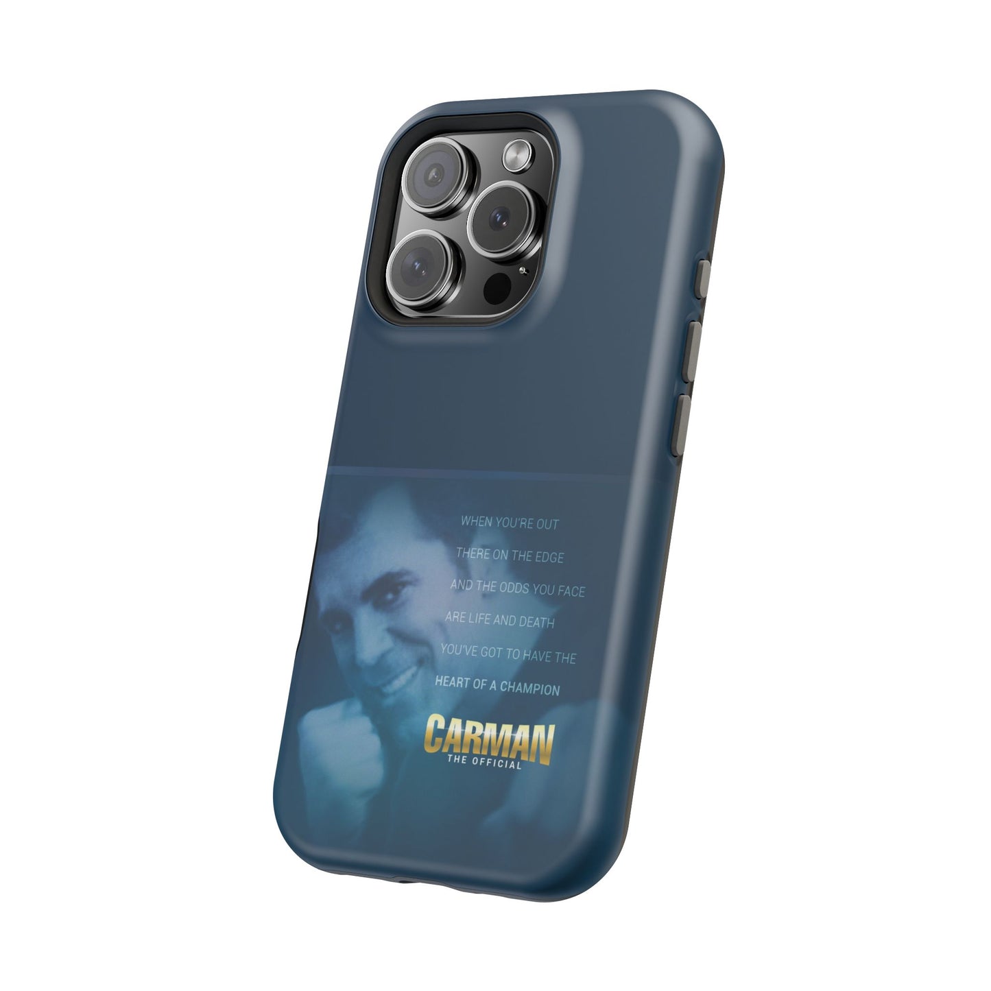 Magnetic Impact-Resistant Phone Case - Heart of a Champion Theme