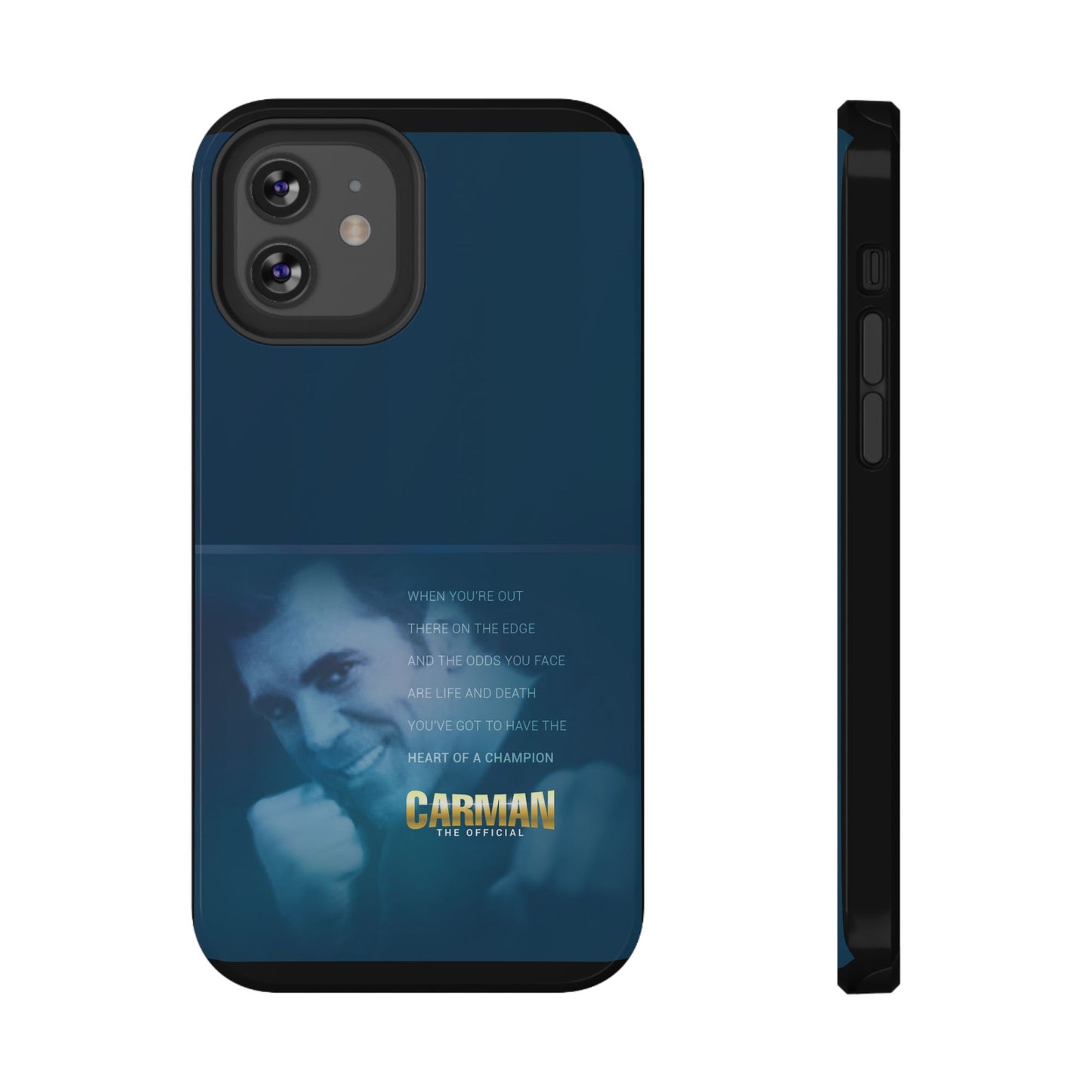 Impact-Resistant Phone Case - Heart of a Champion Theme