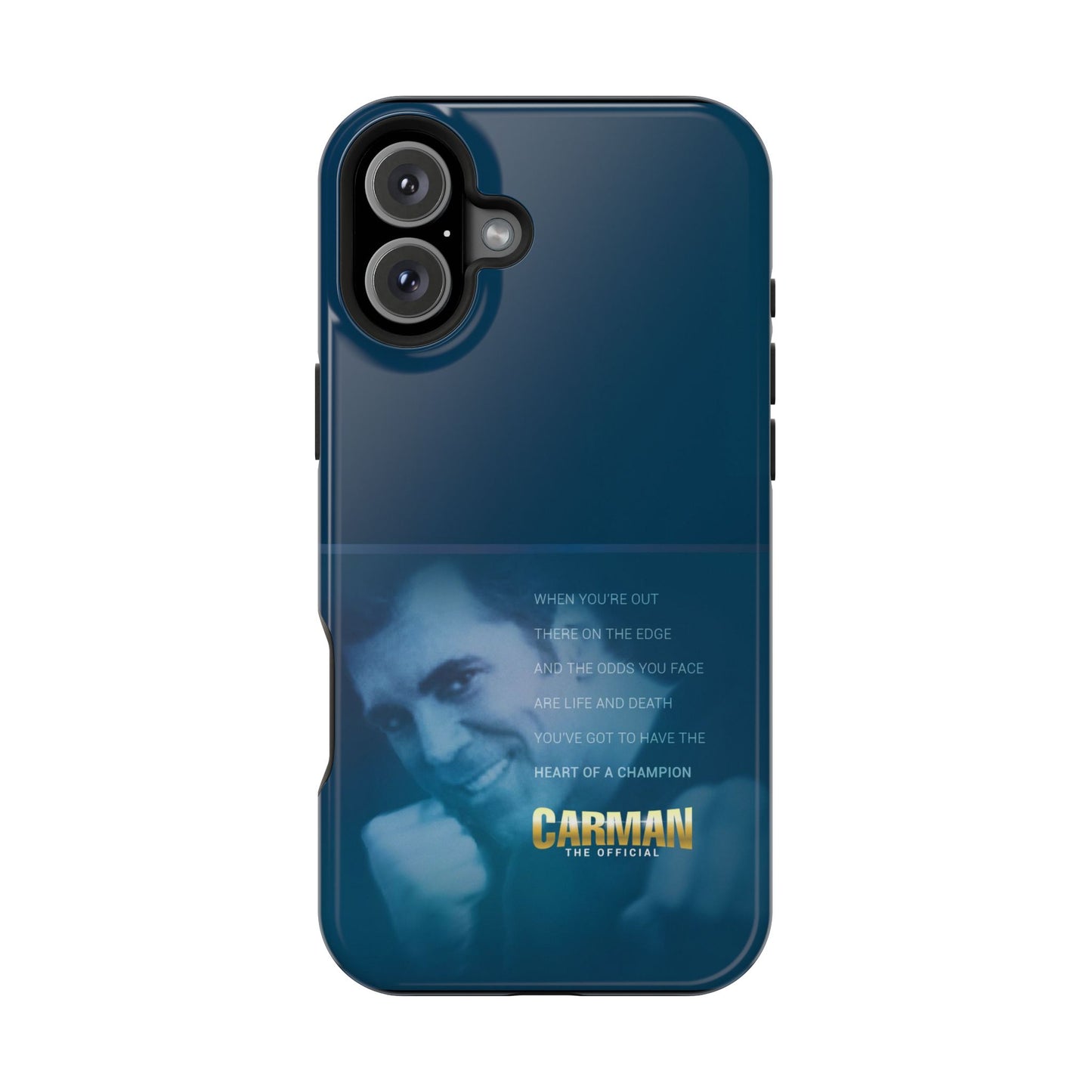 Impact-Resistant Phone Case - Heart of a Champion Theme