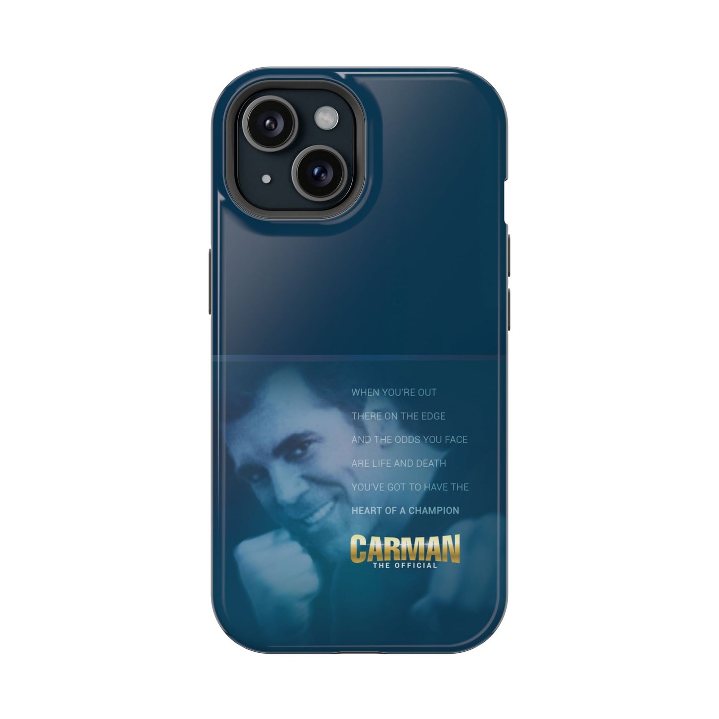 Magnetic Impact-Resistant Phone Case - Heart of a Champion Theme