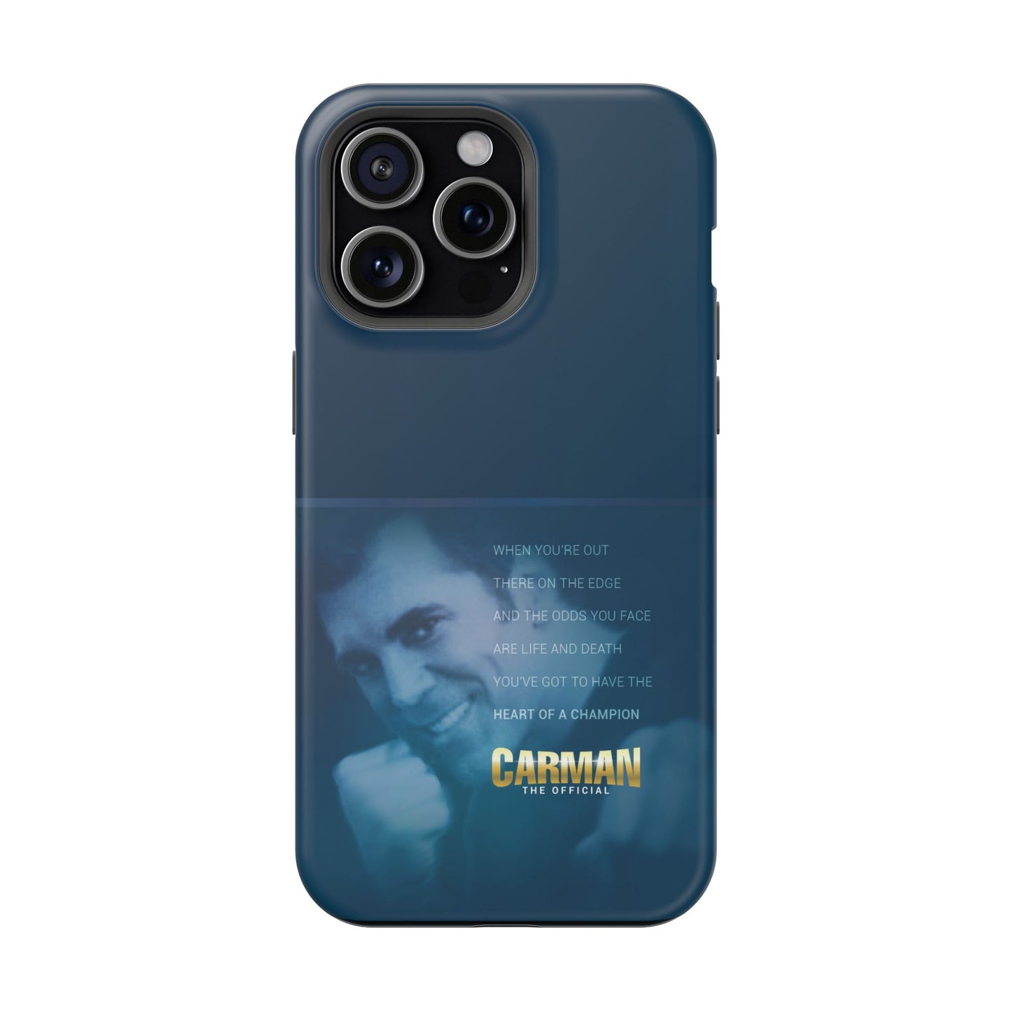 Magnetic Impact-Resistant Phone Case - Heart of a Champion Theme