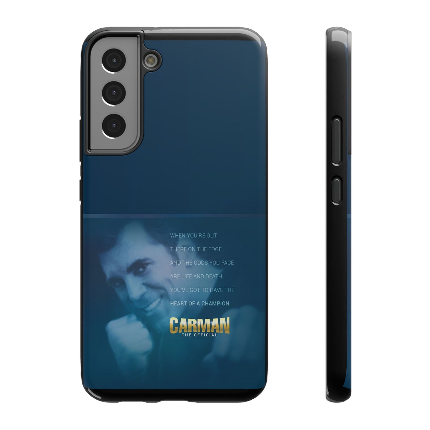 Impact-Resistant Phone Case - Heart of a Champion Theme
