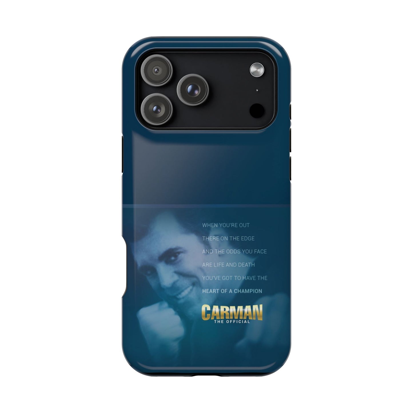 Magnetic Impact-Resistant Phone Case - Heart of a Champion Theme