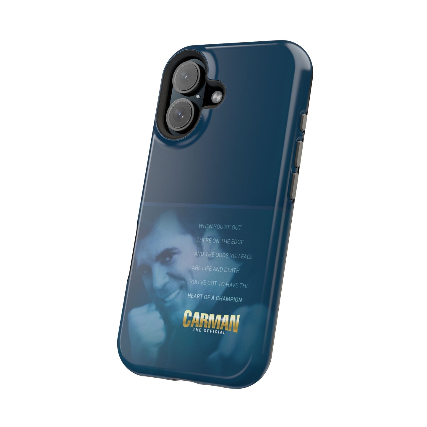 Magnetic Impact-Resistant Phone Case - Heart of a Champion Theme