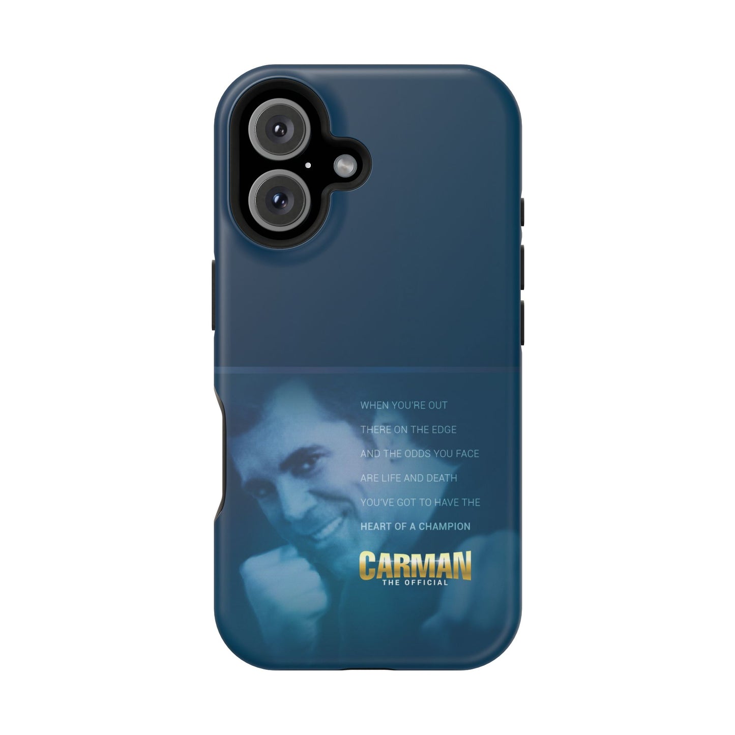 Impact-Resistant Phone Case - Heart of a Champion Theme