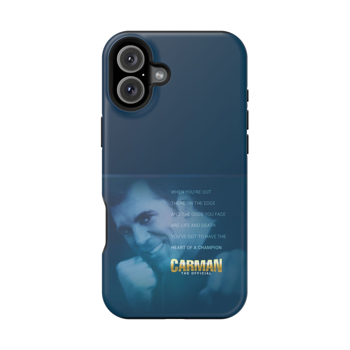 Impact-Resistant Phone Case - Heart of a Champion Theme