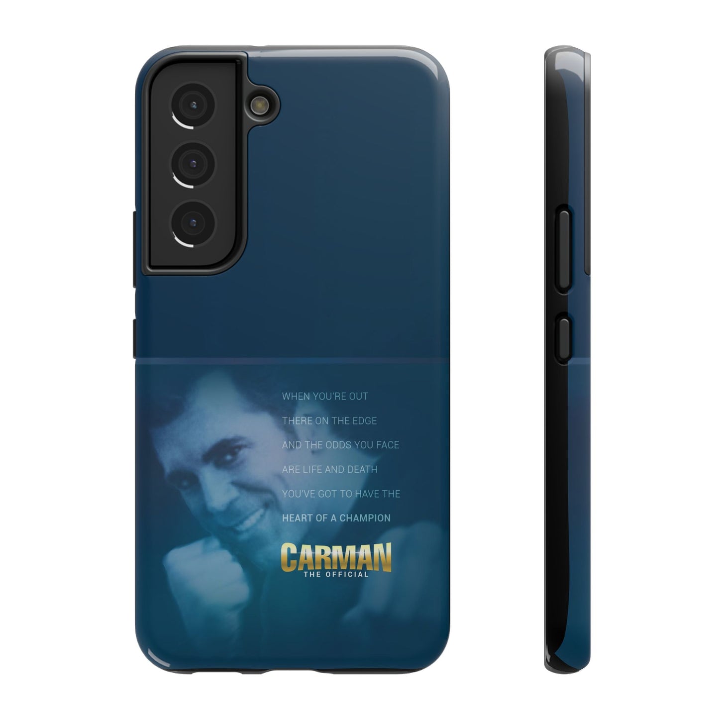 Impact-Resistant Phone Case - Heart of a Champion Theme