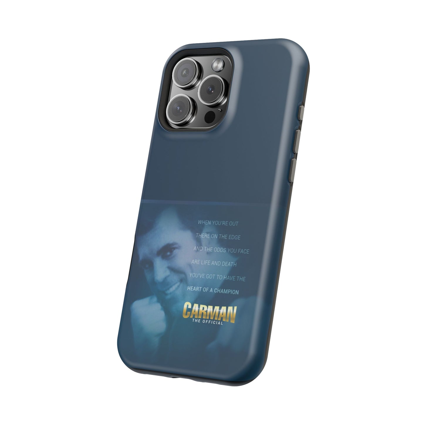 Magnetic Impact-Resistant Phone Case - Heart of a Champion Theme