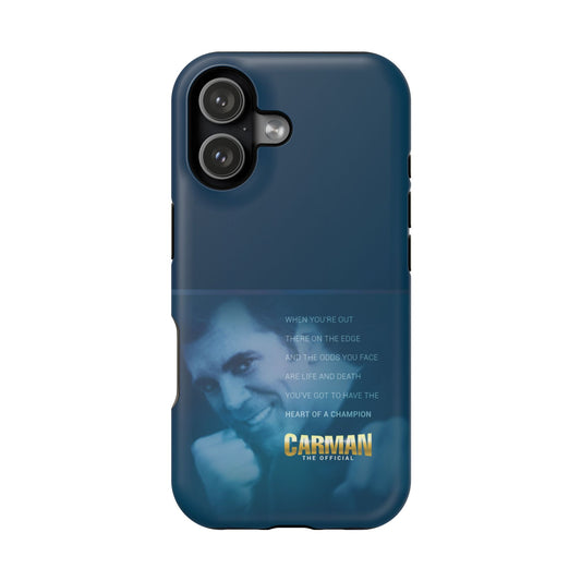 Impact-Resistant Phone Case - Heart of a Champion Theme