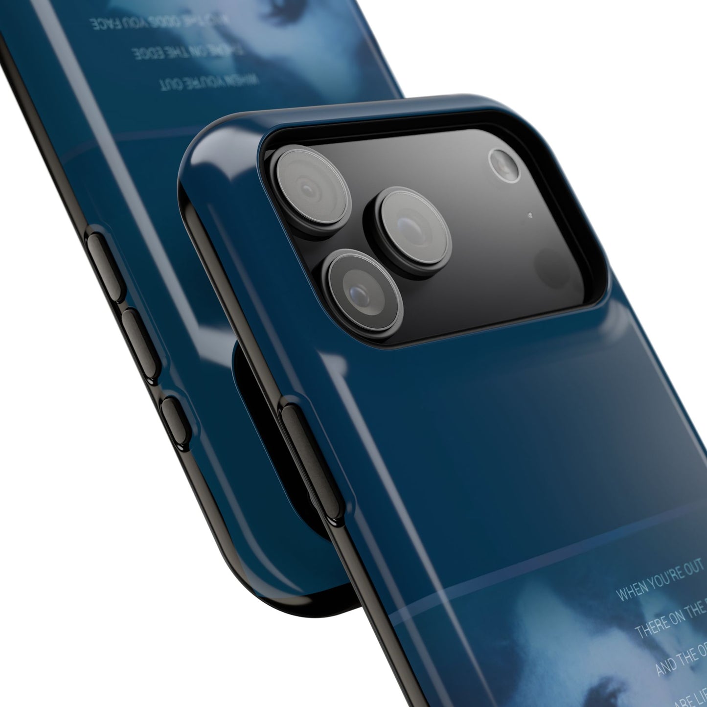 Impact-Resistant Phone Case - Heart of a Champion Theme