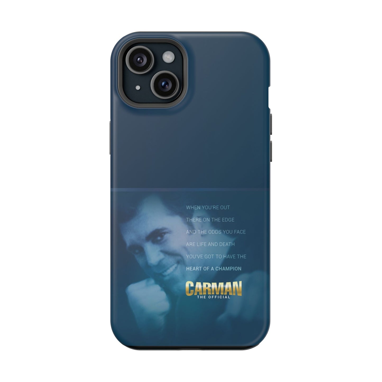 Magnetic Impact-Resistant Phone Case - Heart of a Champion Theme