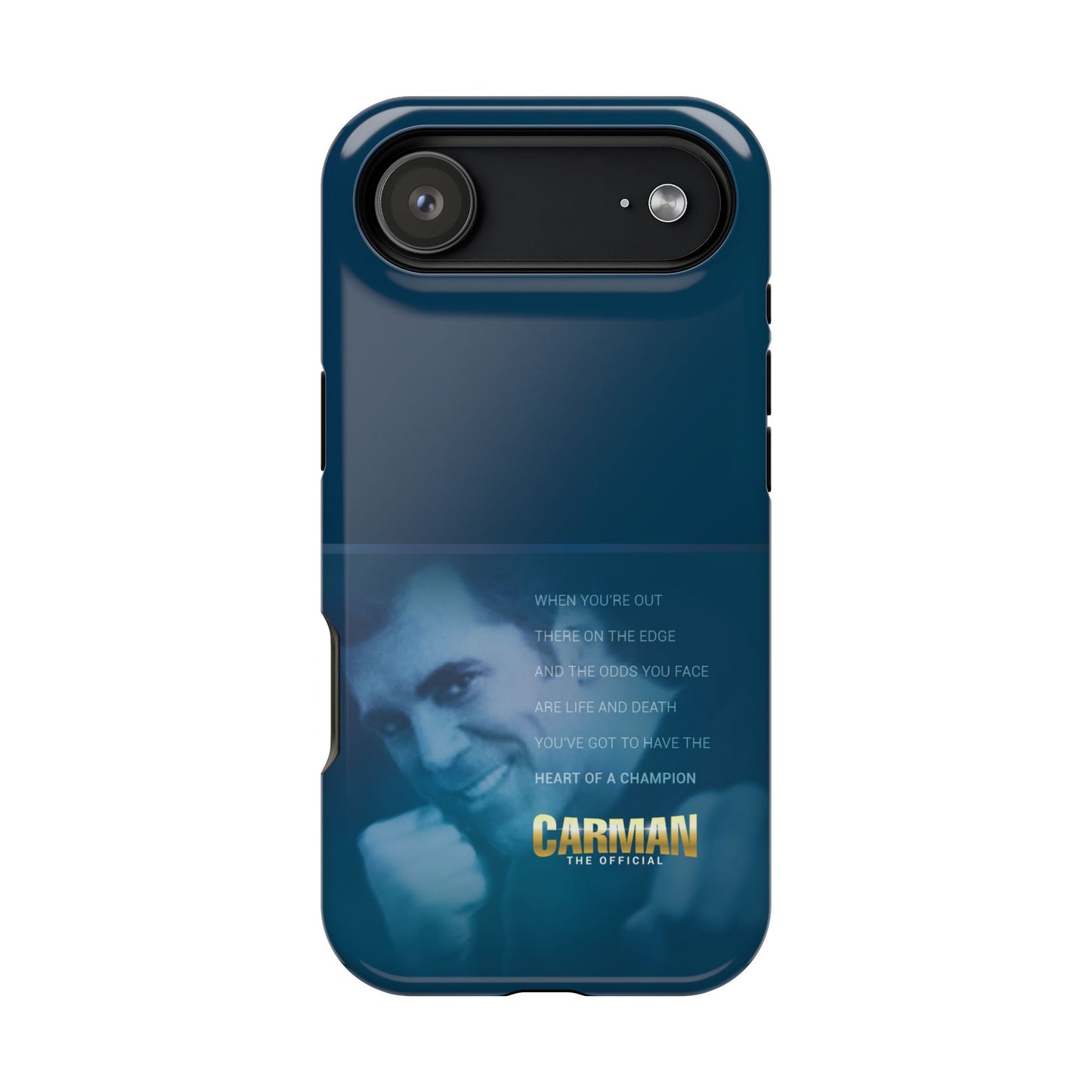 Impact-Resistant Phone Case - Heart of a Champion Theme