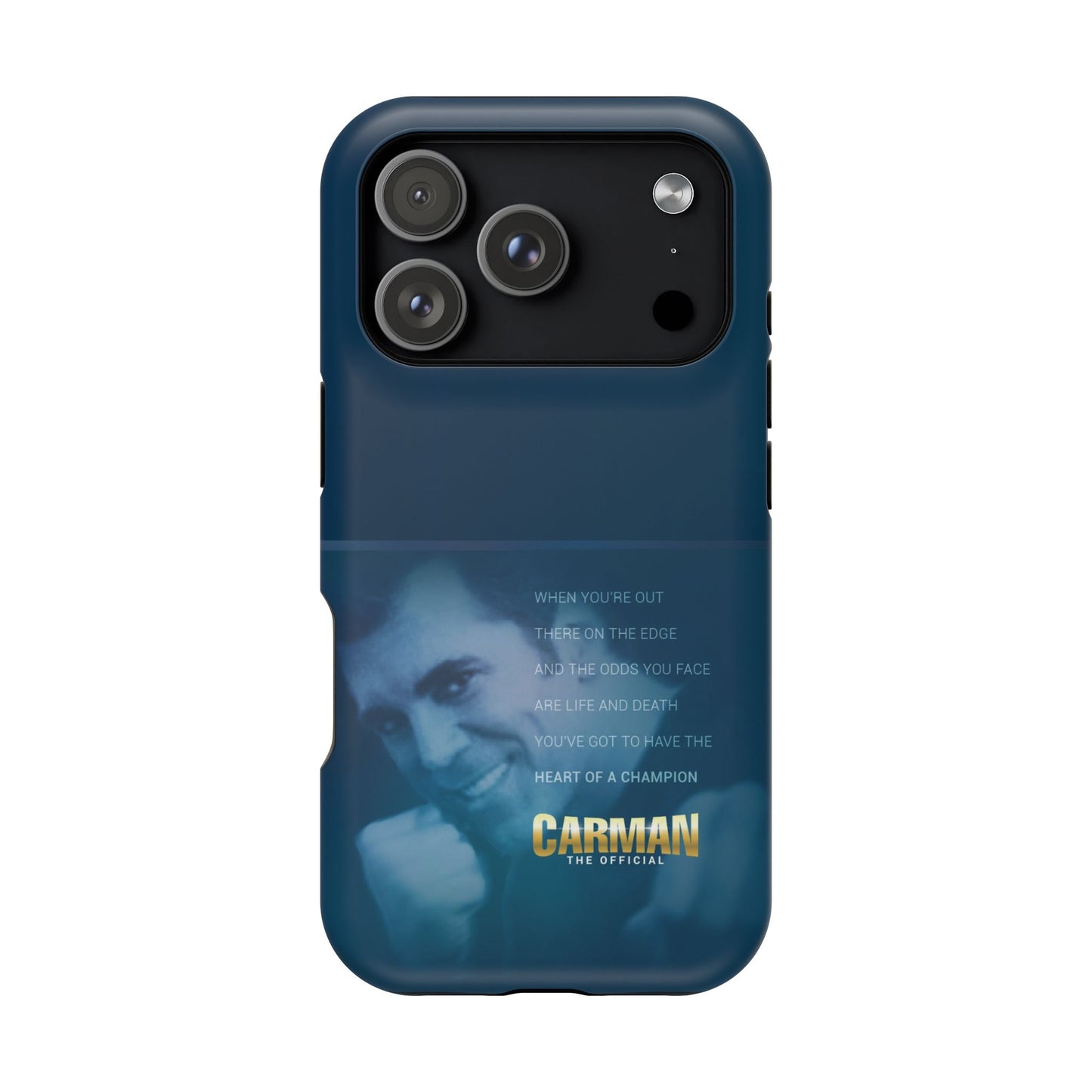 Magnetic Impact-Resistant Phone Case - Heart of a Champion Theme