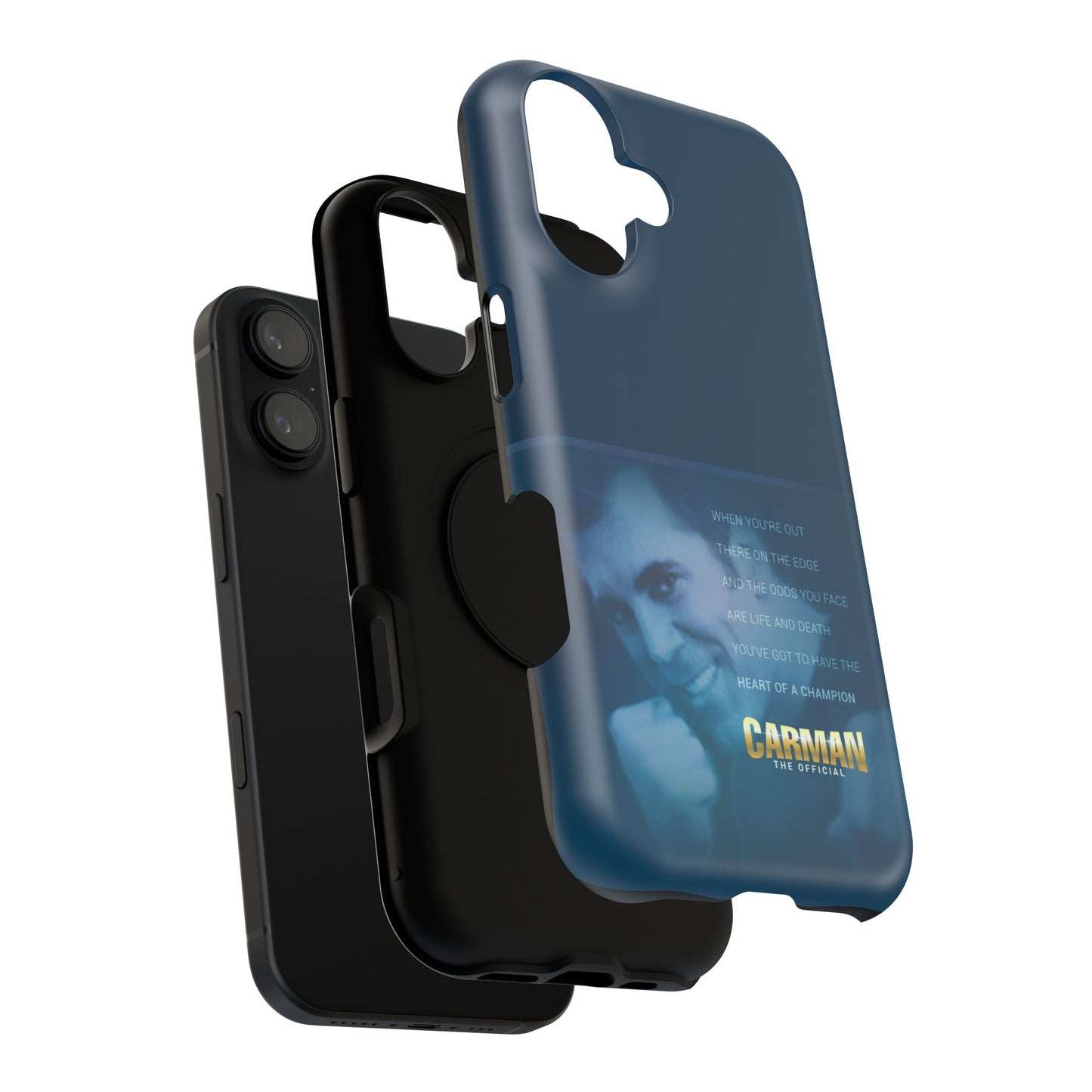 Impact-Resistant Phone Case - Heart of a Champion Theme