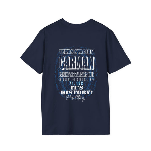 "Texas Stadium - It's History! (His Story)" - Unisex Softstyle T-Shirt