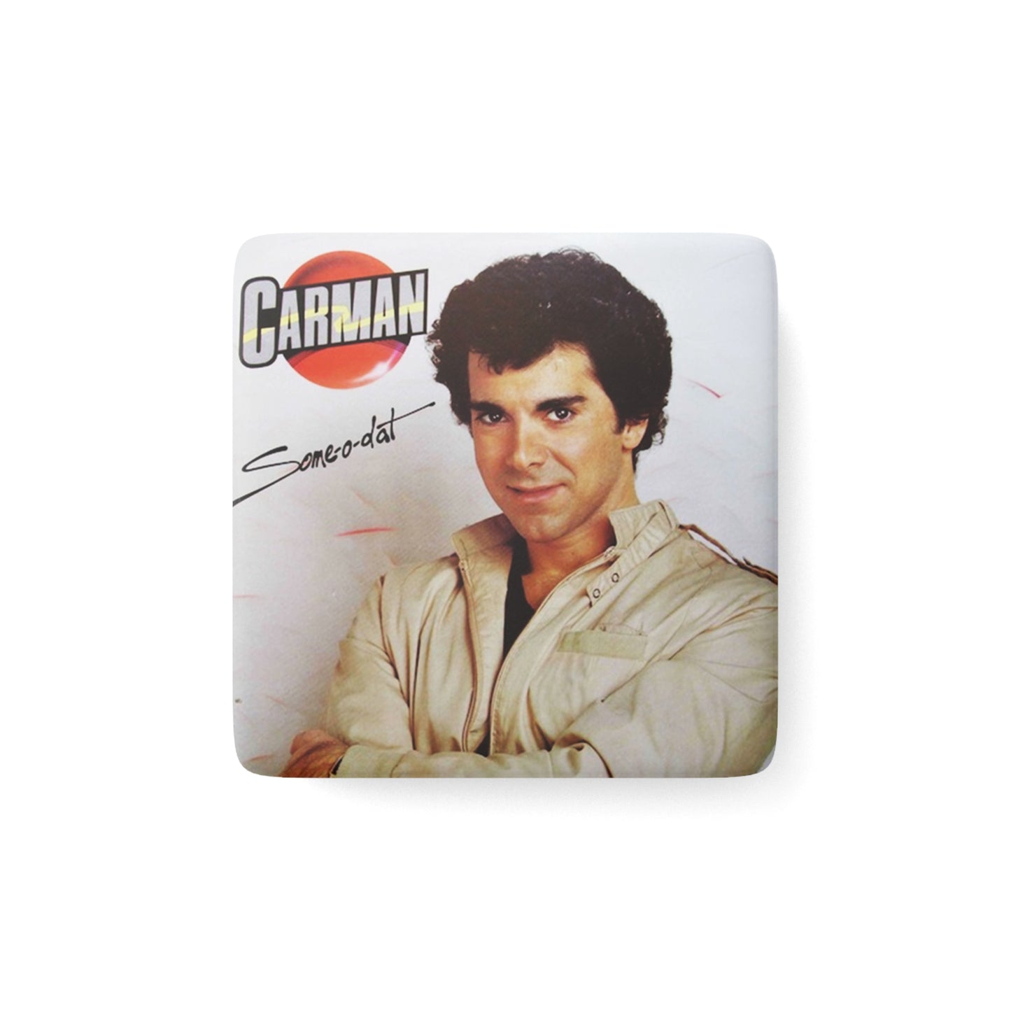 "Some-o-Dat" Porcelain Magnet, Square