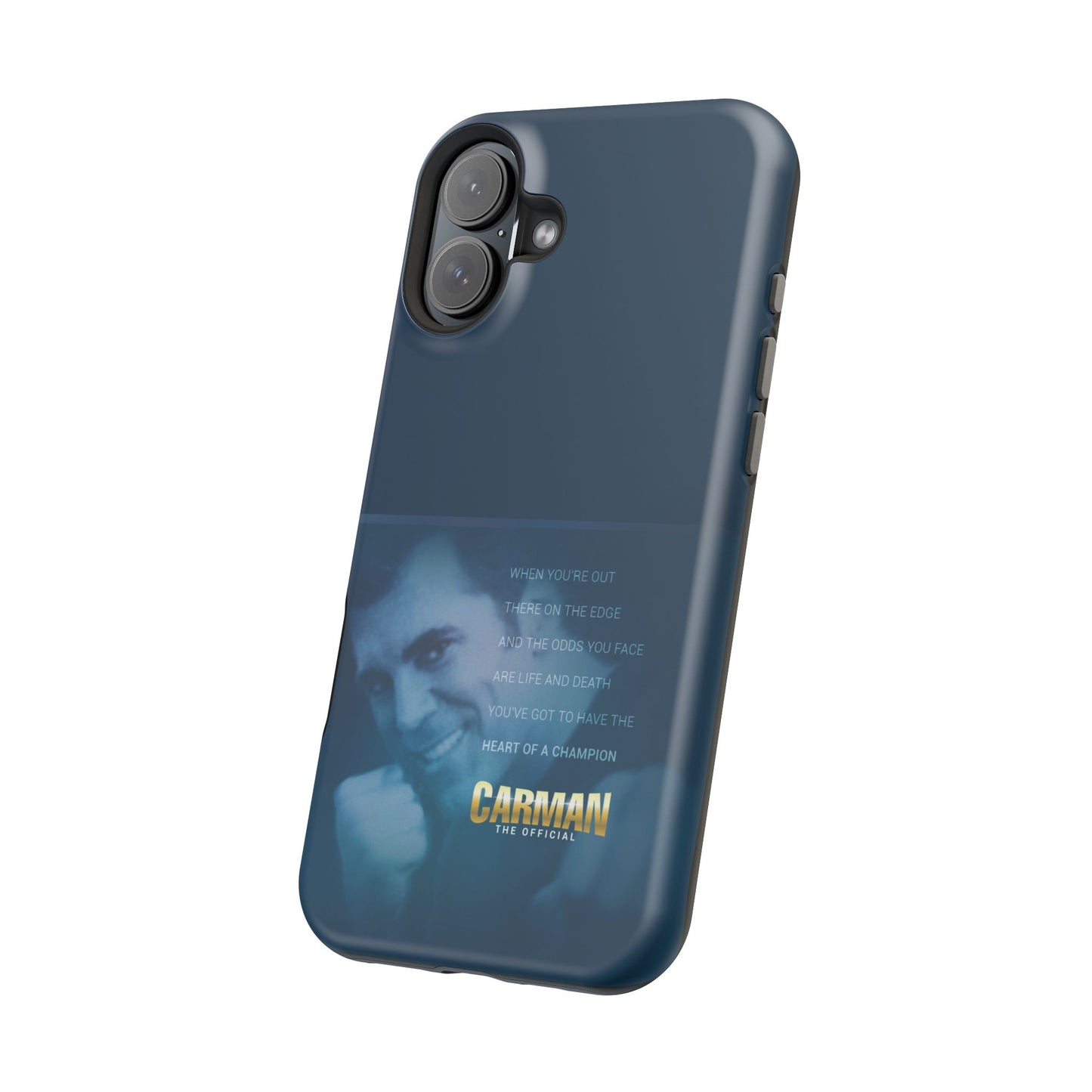 Magnetic Impact-Resistant Phone Case - Heart of a Champion Theme
