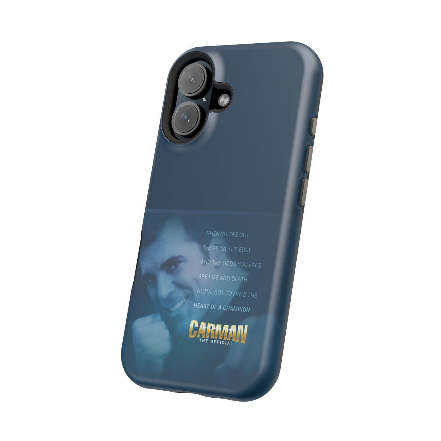 Magnetic Impact-Resistant Phone Case - Heart of a Champion Theme