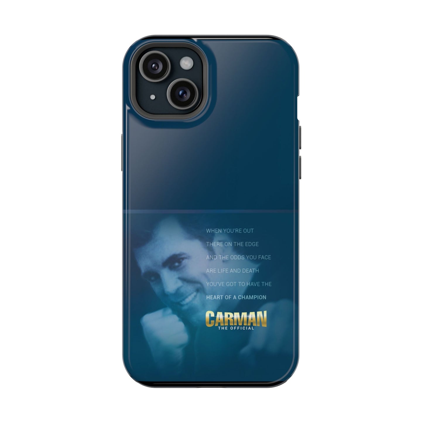 Impact-Resistant Phone Case - Heart of a Champion Theme