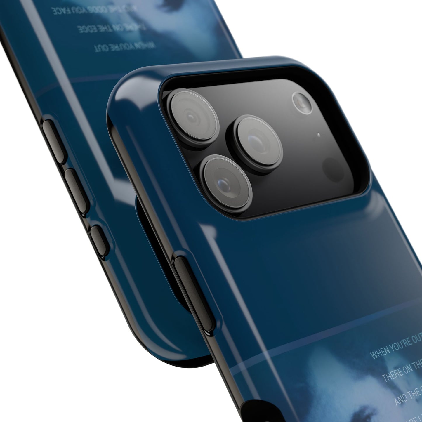 Impact-Resistant Phone Case - Heart of a Champion Theme