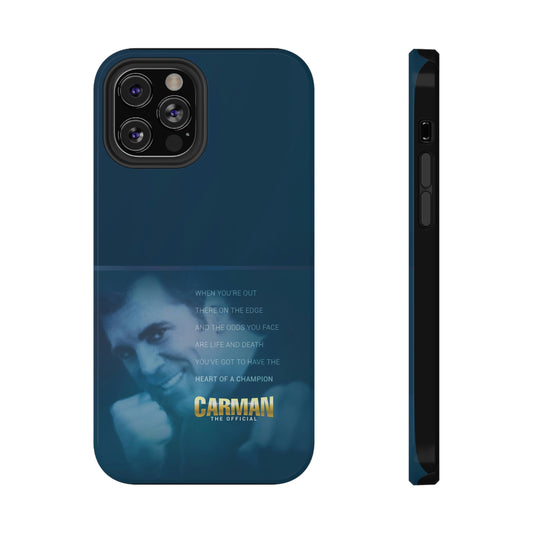 Resistant Phone Cases - Heart of a Champion Theme
